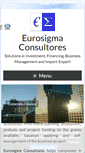 Mobile Screenshot of eurosigmaconsultors.com